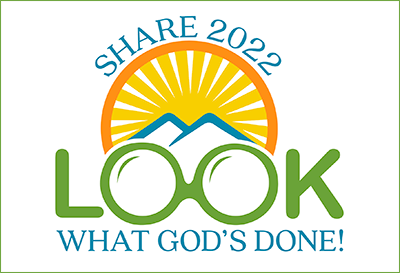 It’s Time for Share! Look What God’s Done!